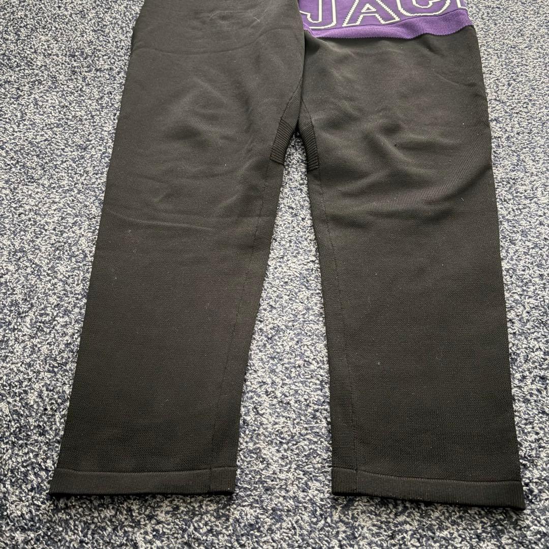 ジャックバニー　ストレッチ　ニットパンツ　ゴルフウェア　ブラック系　サイズ4