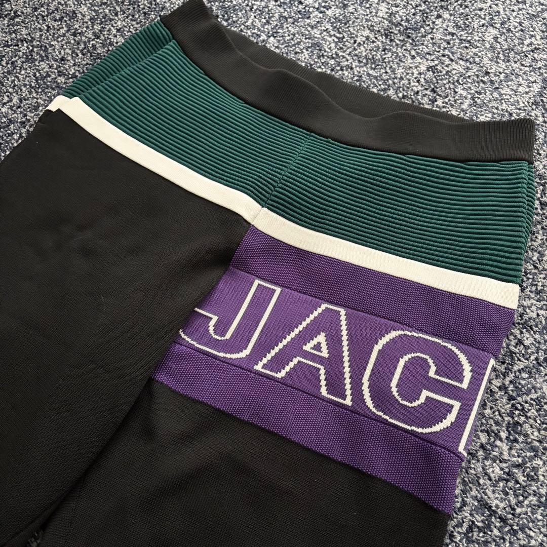 ジャックバニー　ストレッチ　ニットパンツ　ゴルフウェア　ブラック系　サイズ4