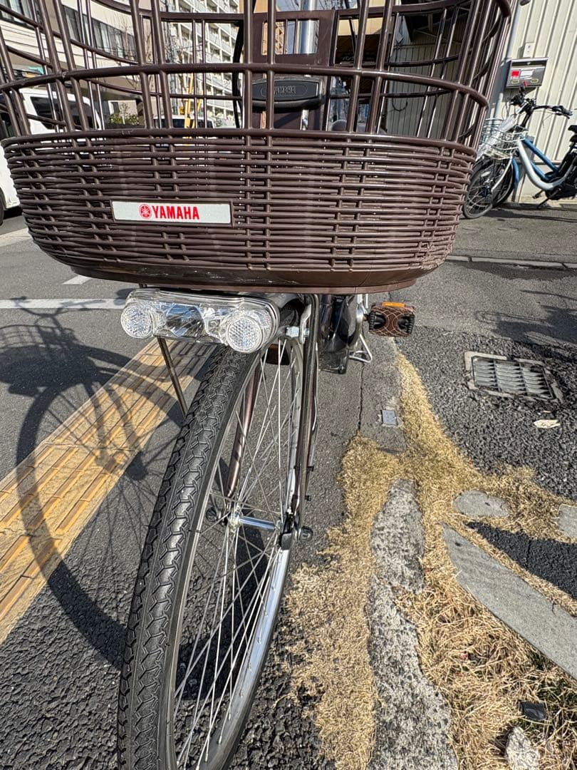 中古24インチYAMAHA電動アシスト自転車　8.7Ah 大阪　040番