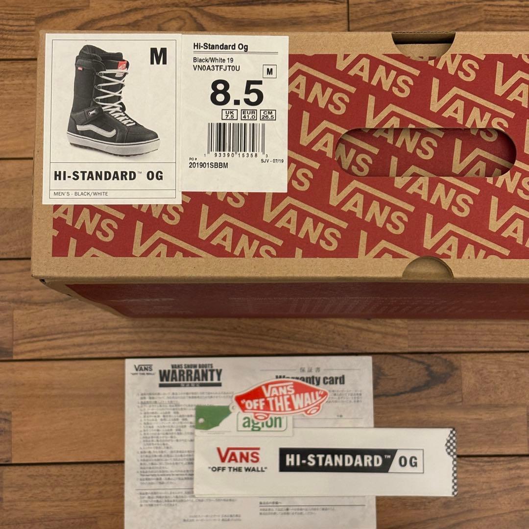 スノーボード VANS HI-STANDARD OG