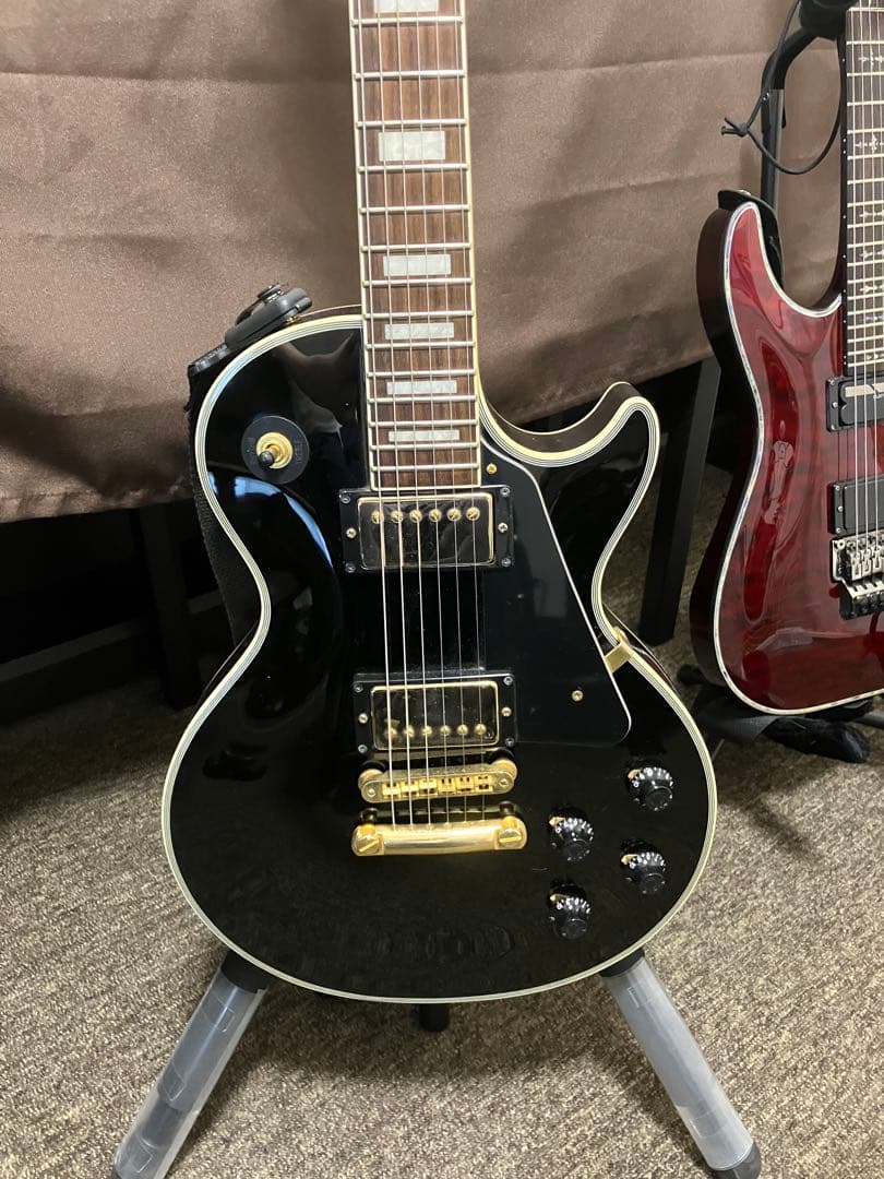 美品 レスポールカスタム BURNY バーニー エレキギター
