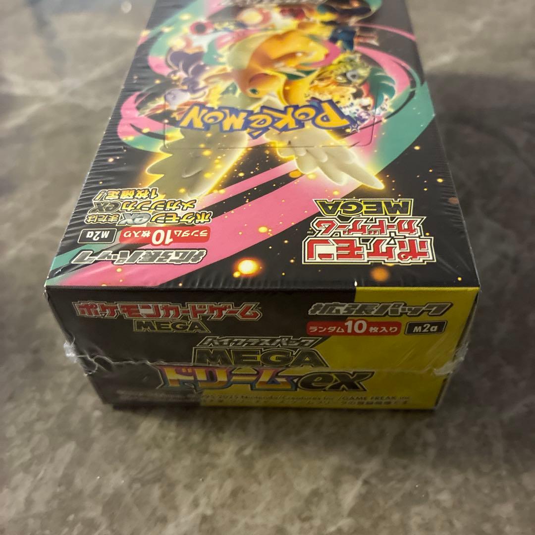 ポケモンカードゲーム MEGAドリームex 1box シュリンク付き　ポケセン
