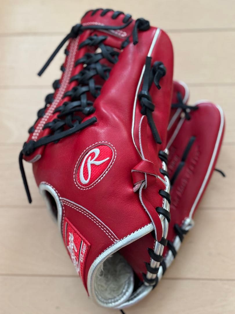 Rawlings 軟式グローブ レッド