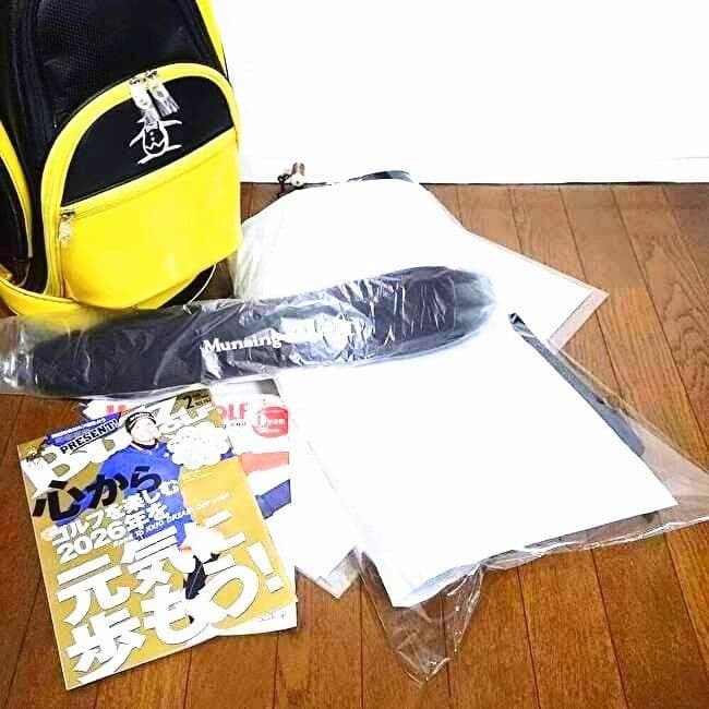 Munsingwear マンシングウェアキャディバック 限定 正規品 送料無料