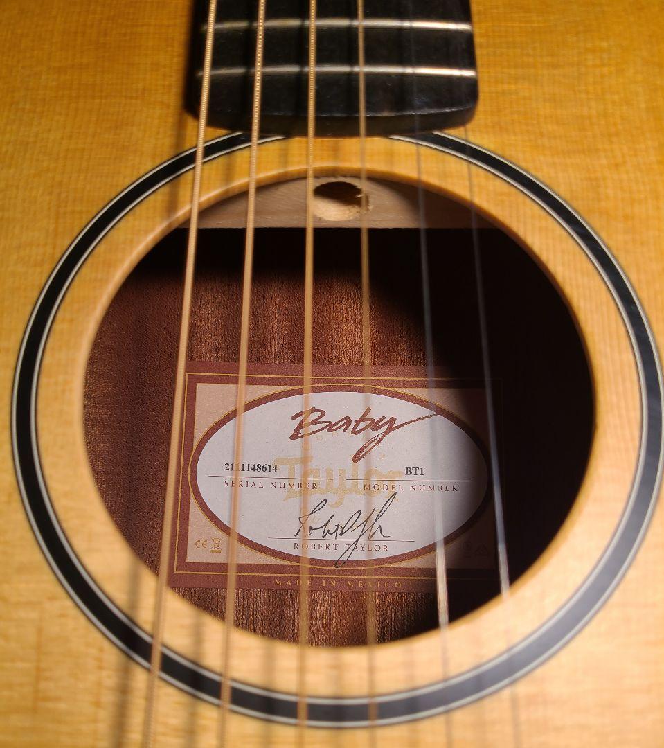 【美品】Baby Taylor BT1 後付けPU付き＝即戦力エレアコ仕様