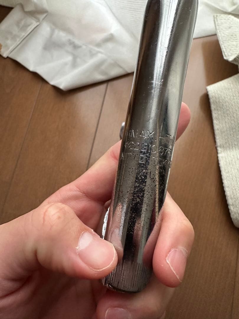 NJS NITTO ステム 鉄 100mm 58°