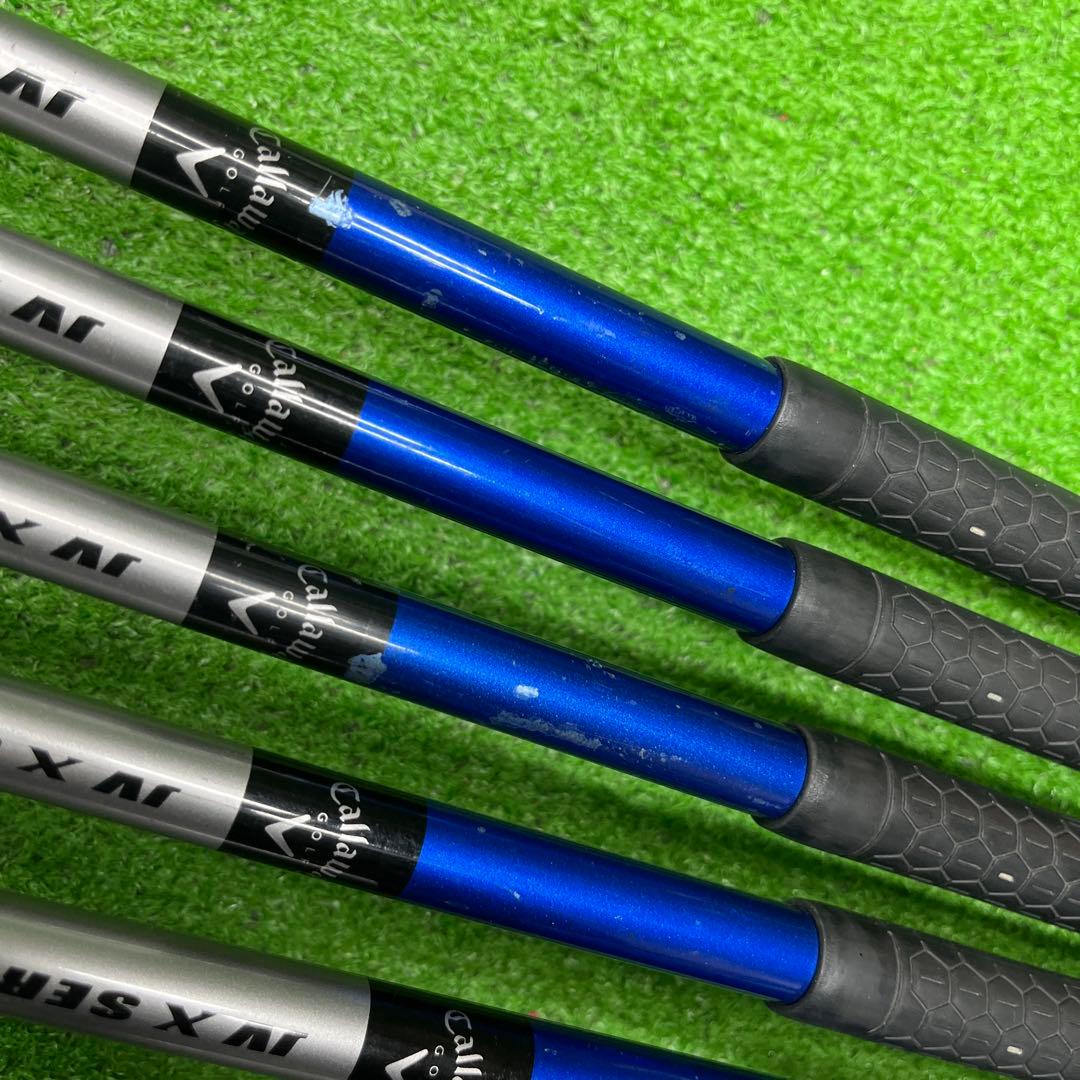 寶TIS-571 Callaway X18 #4.5.7.8.9.P アイアンR