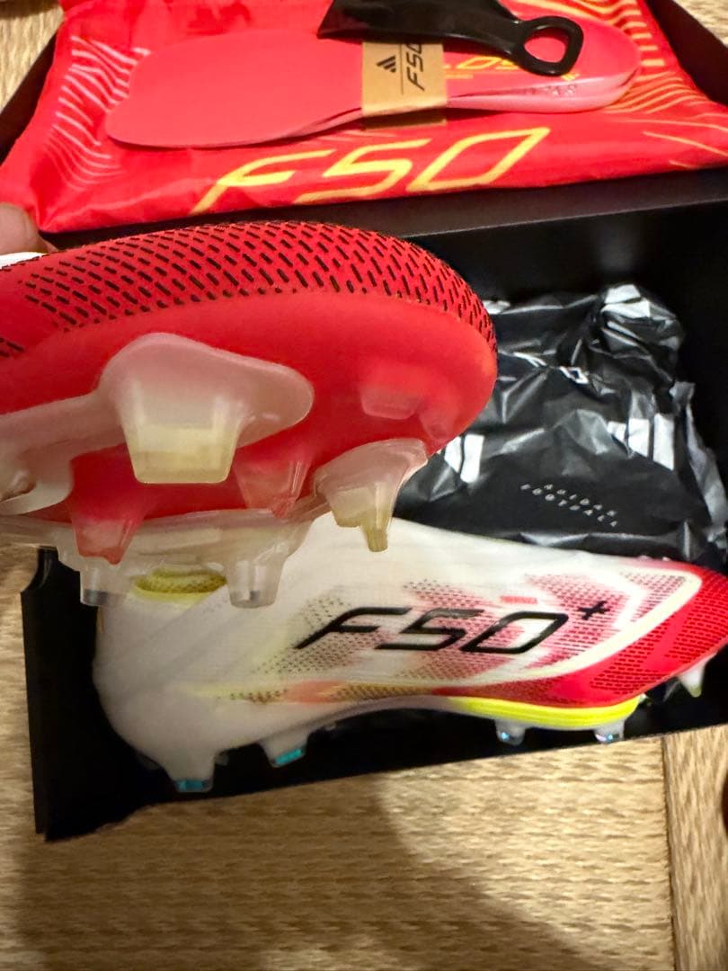 adidas f50＋　25.5㎝