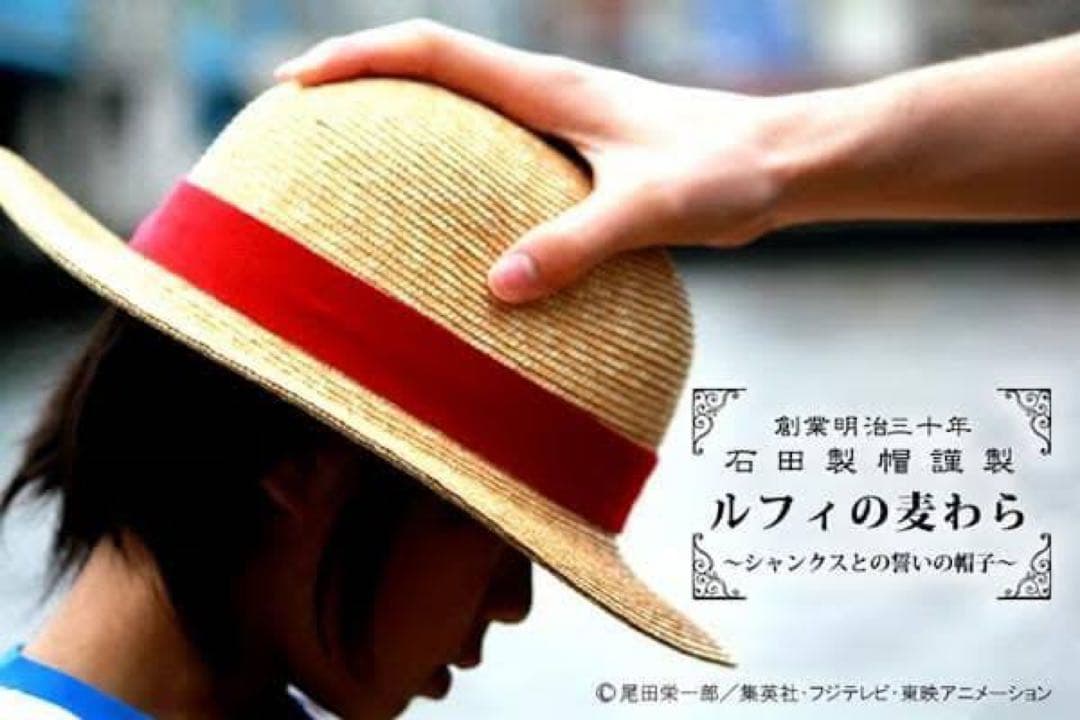 ONE PIECE ルフィ シャンクスとの誓い麦わら帽子