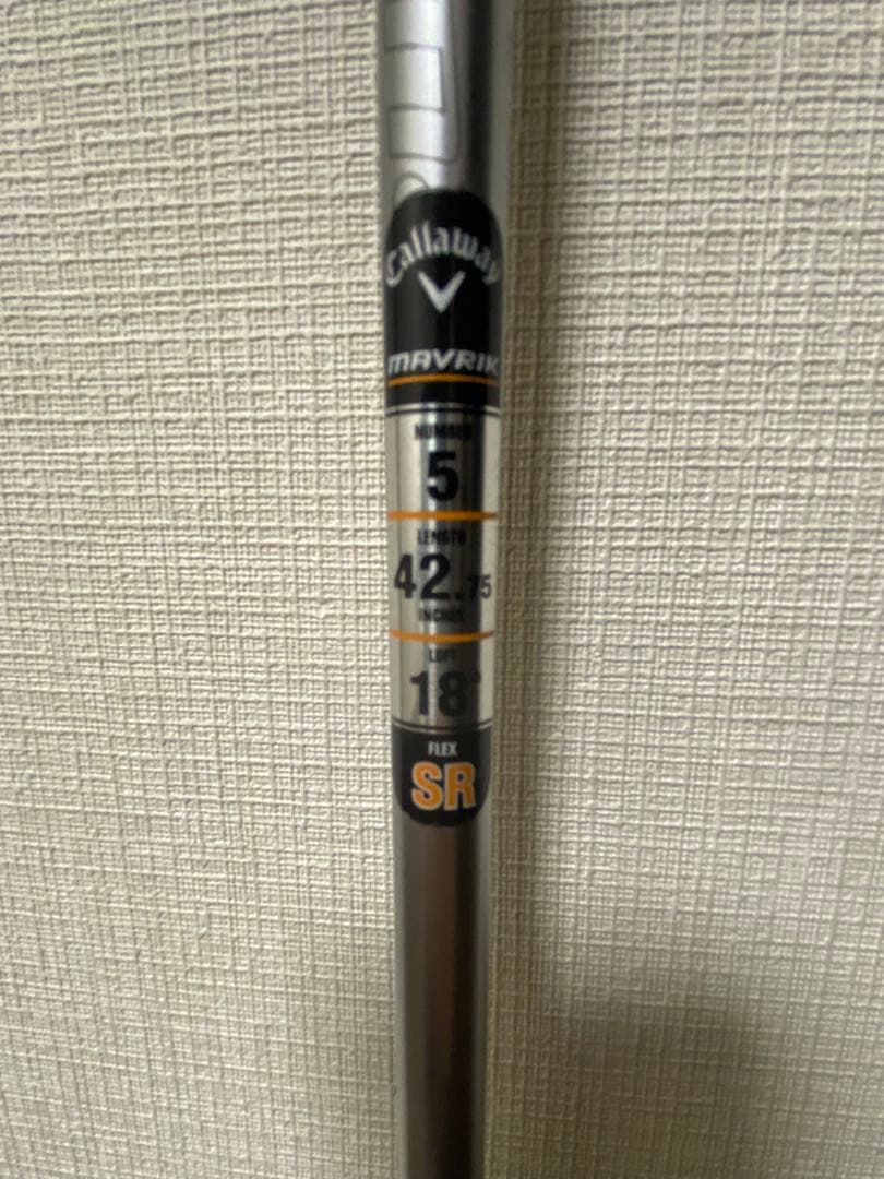 Callaway MAVRIK 5番フェアウェイウッド ロフト18°