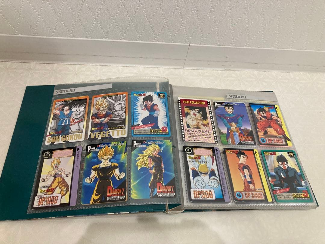 ドラゴンボールZ カードまとめい売り　カードバインダー　カードダス
