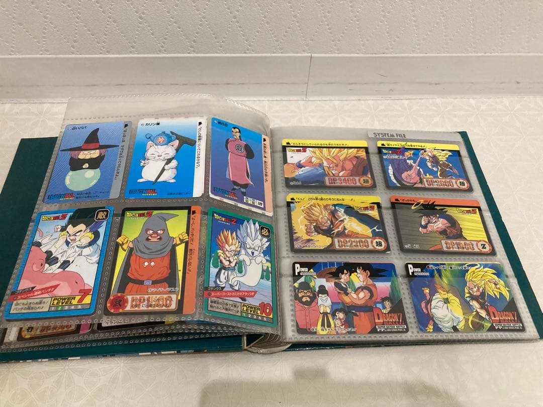 ドラゴンボールZ カードまとめい売り　カードバインダー　カードダス