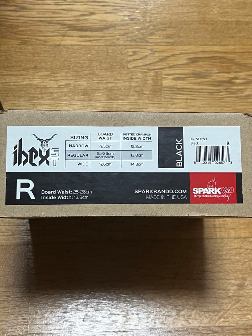 SPARK スパークibex ST クランポン レギュラーサイズ