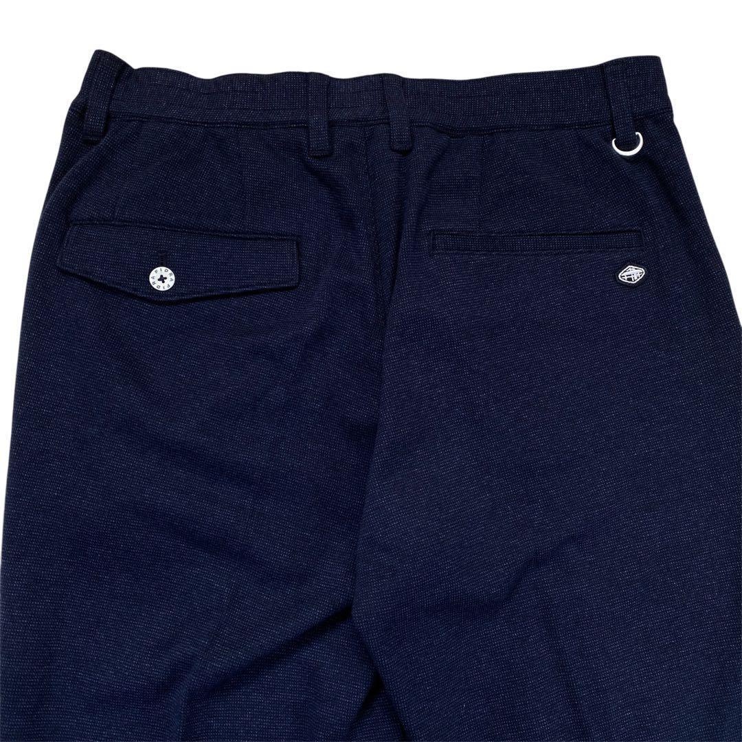 【新品】FIDRA　ロングパンツ　メンズ L　ネイビー　ゴルフ