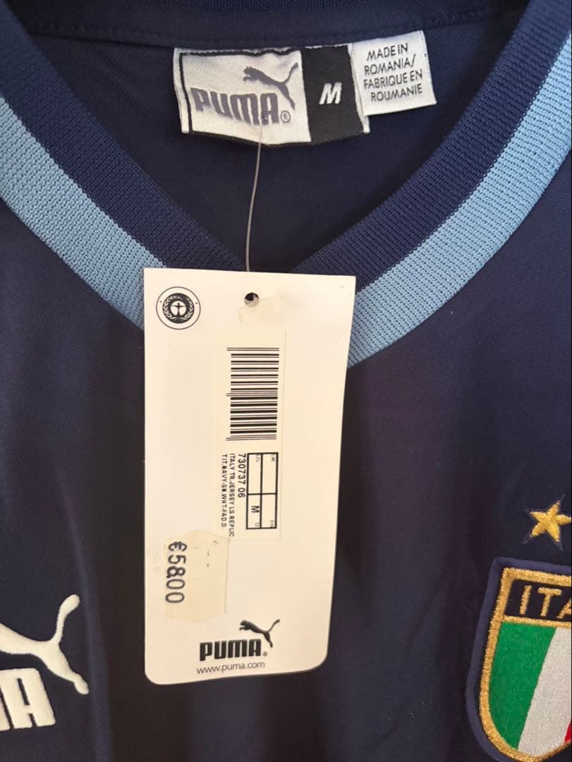 PUMA イタリア代表 長袖　M 2003/4