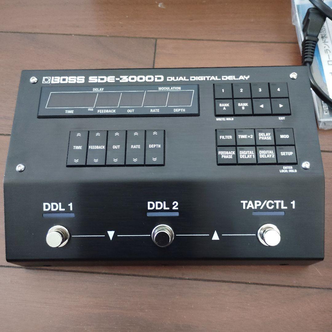 早い者勝ち！BOSS SDE-3000D 新品同様品！おまけ付き！