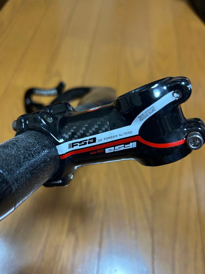 VISION カーボンハンドルバー ステムセット