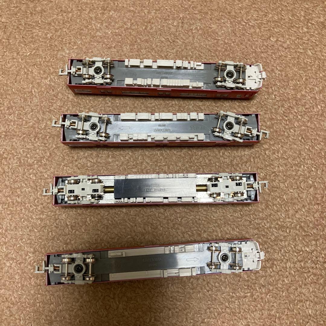 nゲージ 名鉄3500系 4263 グレードア　4両編成セット 動力付き