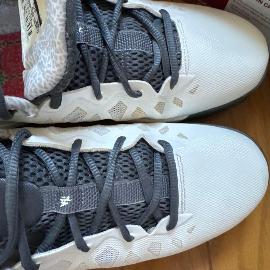 Jordan バスケットボールシューズ ホワイト/グレー