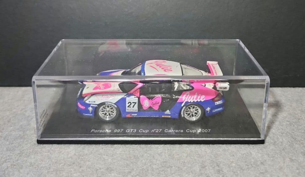 スパークモデル 1/43スケール ポルシェ 997 GT3 #27