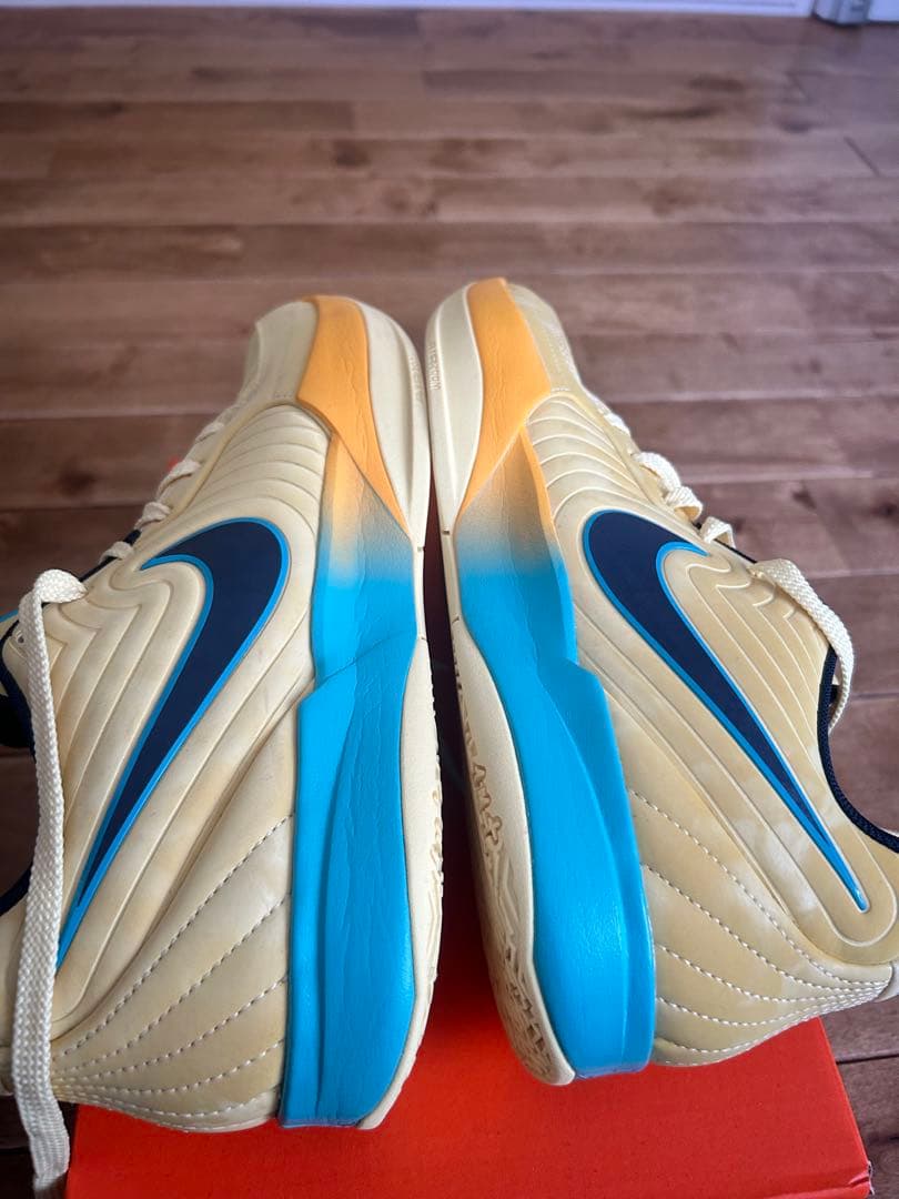 Nike バスケットボールシューズ 12 イエロー
