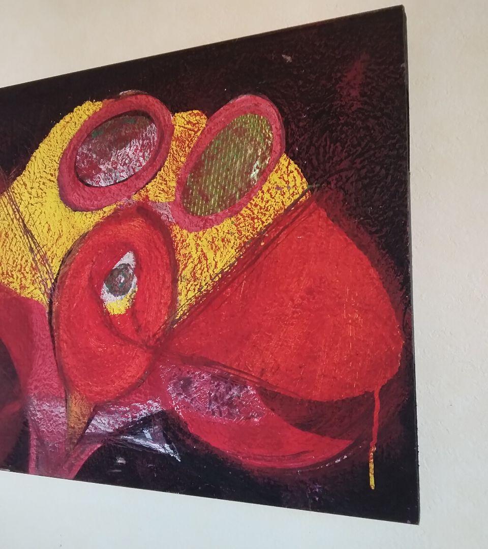 絵画 CHOCOBO RED