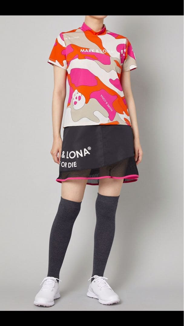 ゲンたろ　MARK&LONA 　 Milo Camo Tee