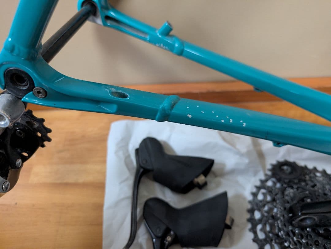 サルサ WARBIRD 55size sram rivalコンポ ブレーキ欠品