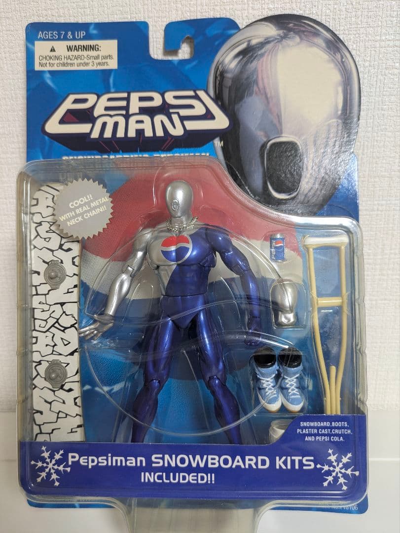 ペプシマン スノーボードフィギュア 2体セット