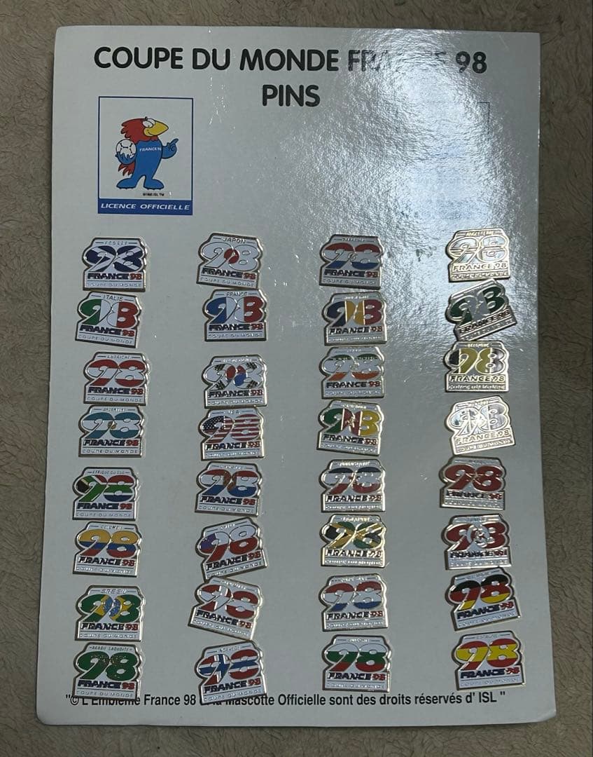 ワールドカップ　フランス98グッズ　セット