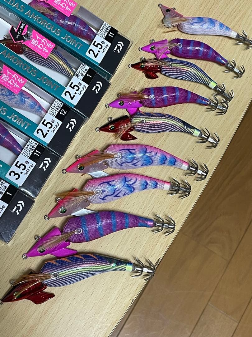ダイワ　アモラスジョイント　中古含む新品各種14個セット