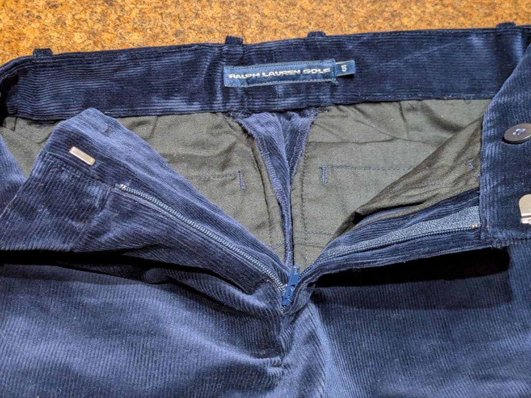 【RALPH LAUREN GOLF】コーデュロイ パンツ ネイビー size5
