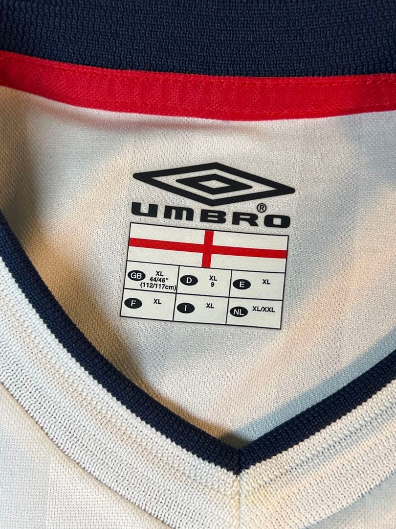 イングランド代表 サッカージャージ XL