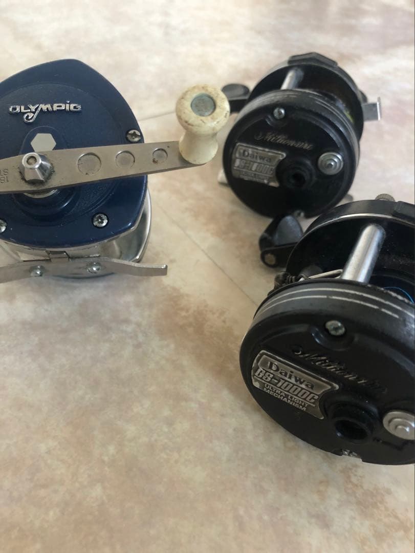 Daiwa Shimano リール10点セット　中古　長期保管品　整備前提
