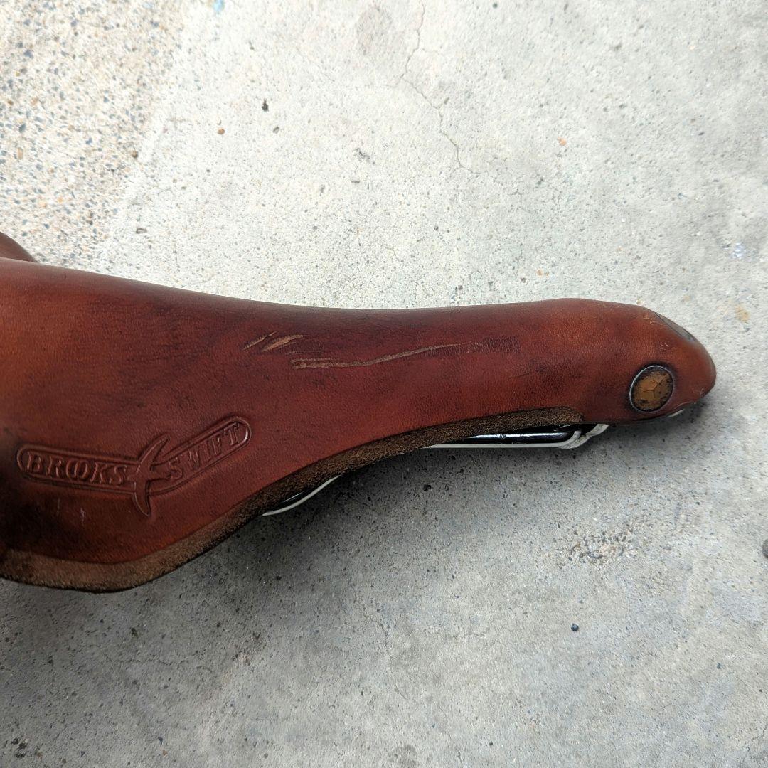 BROOKS SWIFT Chrome /ブルックス スイフト レザーサドル 革