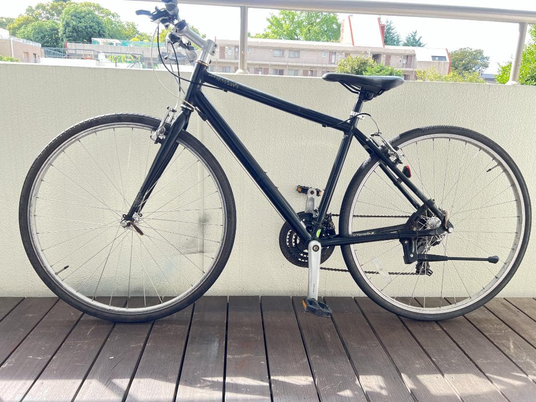 日本ブランド シェファードシティライトウェイクロスバイク700C24段　引取専用