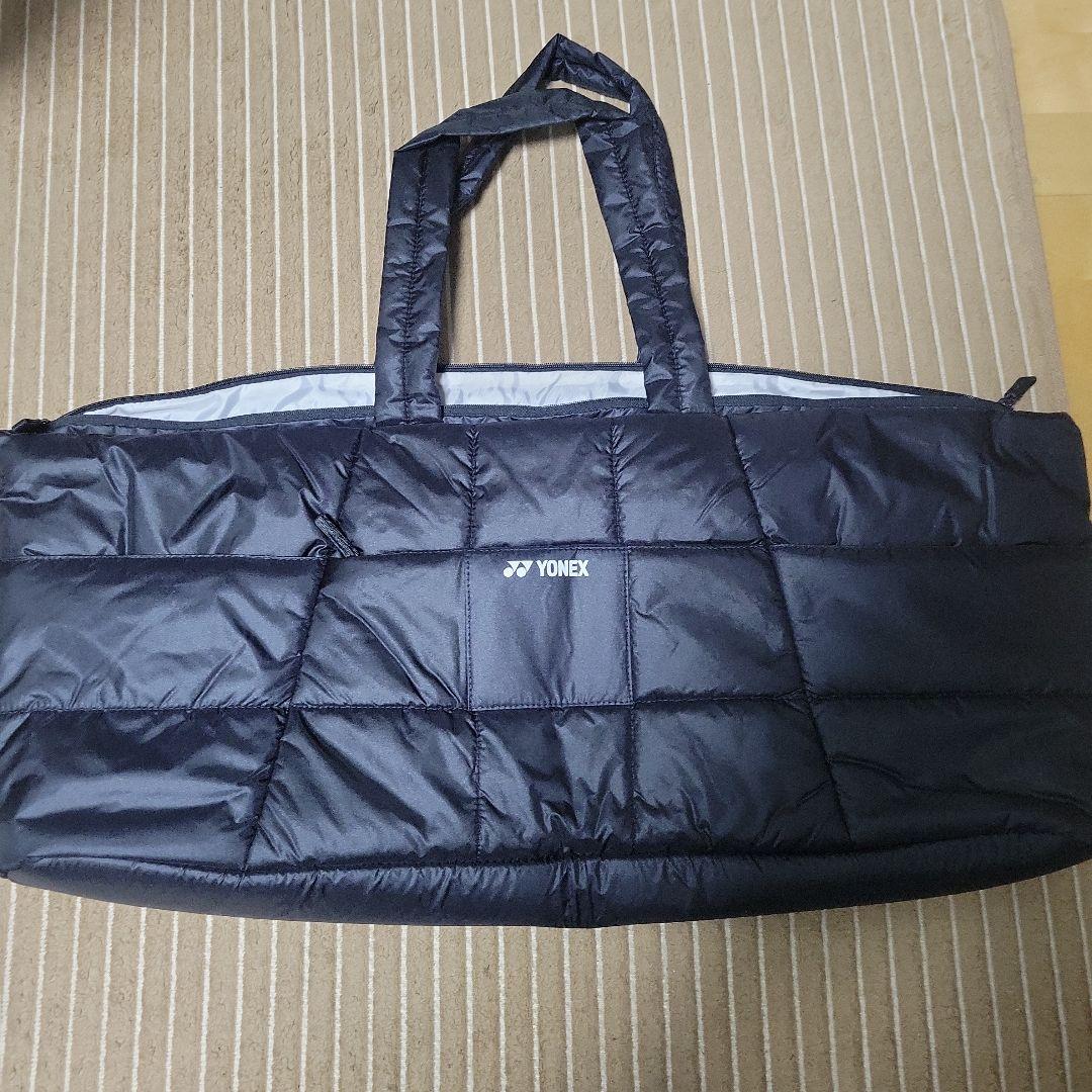 LUV♡プロフ必読！★最終値下げ★YONEX 黒 キルティングバッグ