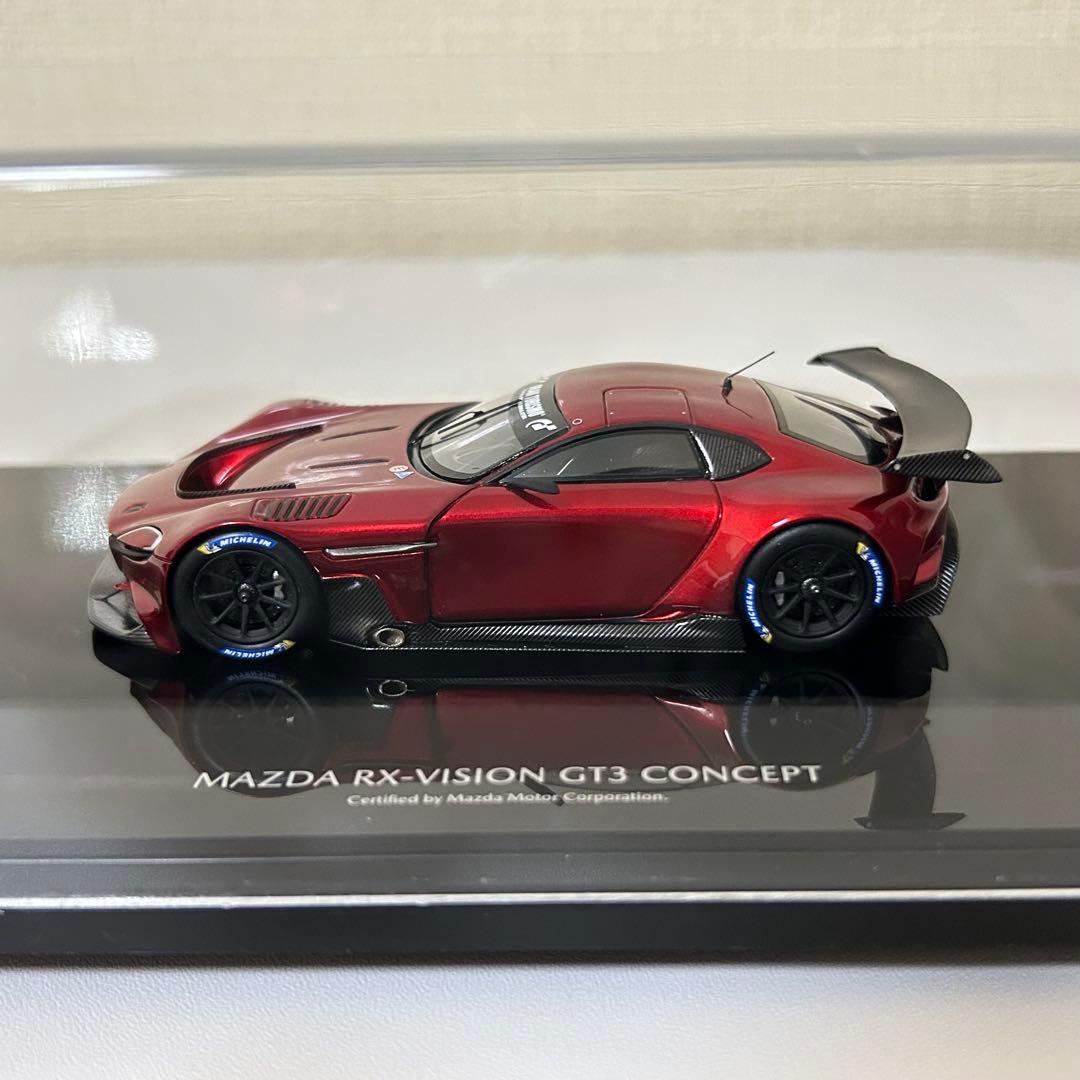 未使用 1/43 マツダ RX-VISION GT3 CONCEPT モデルカー