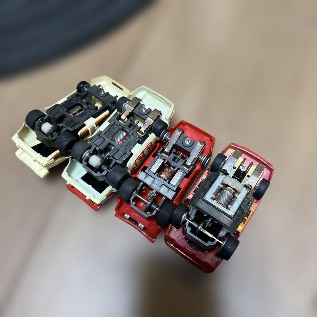 ★4台 HOスロットカー フェラーリ チューンナップカウンタック