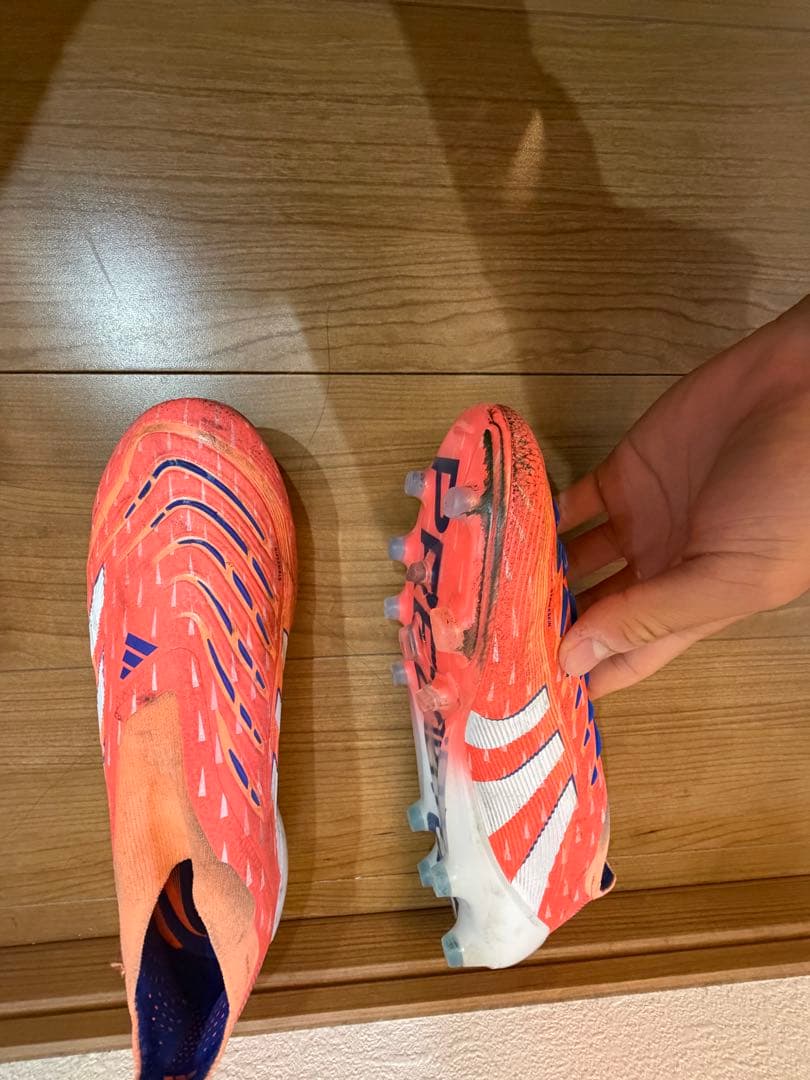 adidas Predator ag エリート28cm レースレス