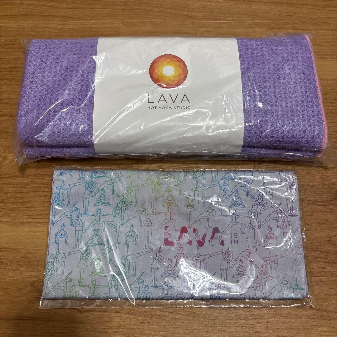 LAVA RUGラベンダー+エッセンシャルバーム+多目的バンドほか新品6点セット