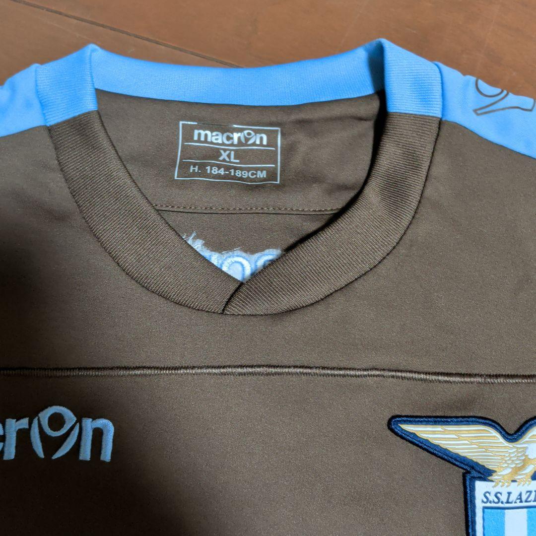 macron SS Lazio XL ブラウンシャツ