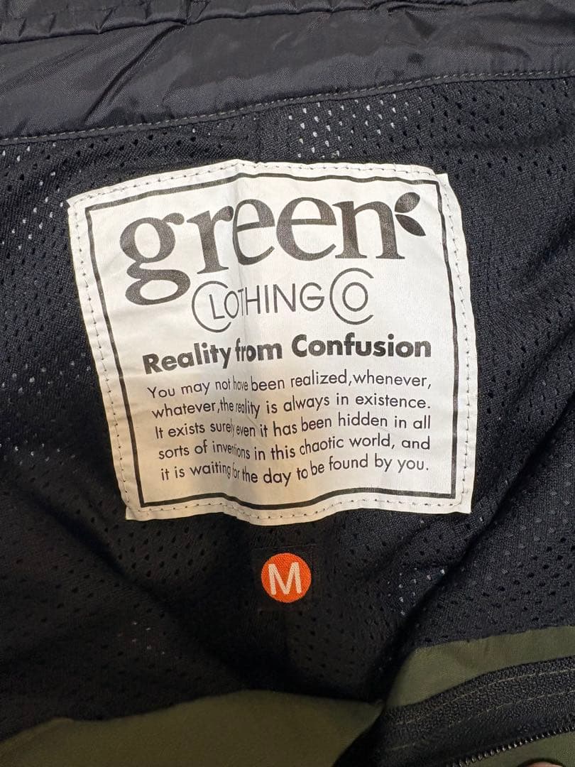 greenclothing スノーボードウェア