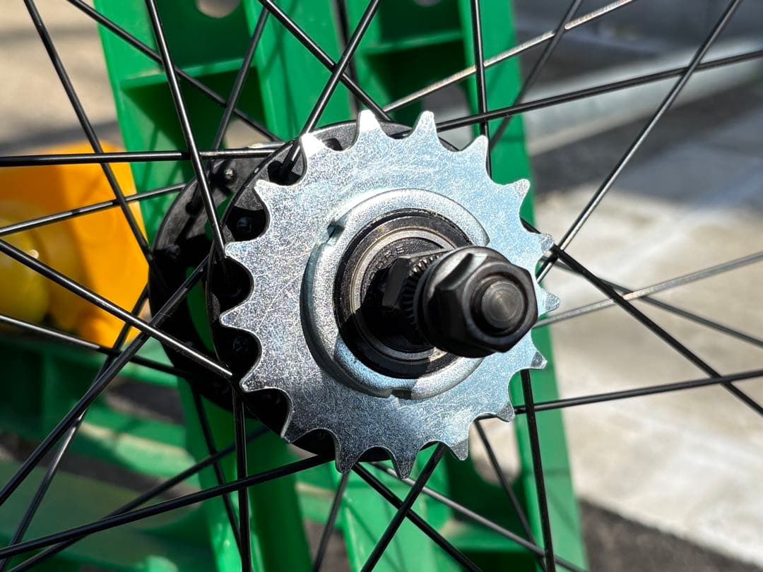 【アルミホイール】シングルスピード・ピストバイク用リアホイール