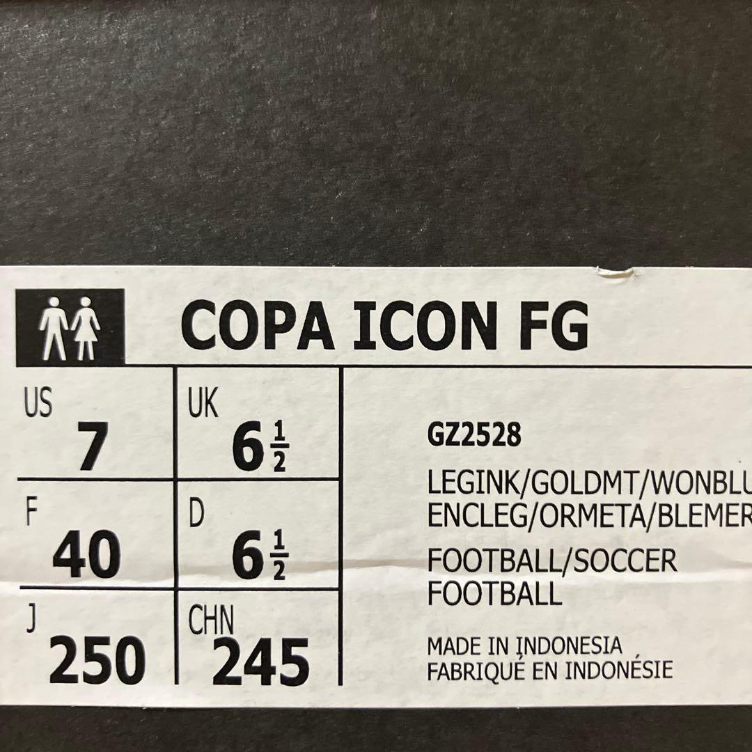 シューズ COPA ICON FG 25cm