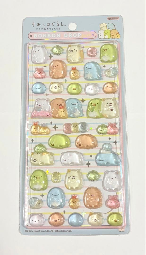 すみっコぐらし ボンボンドロップシール　正規品　2枚セット