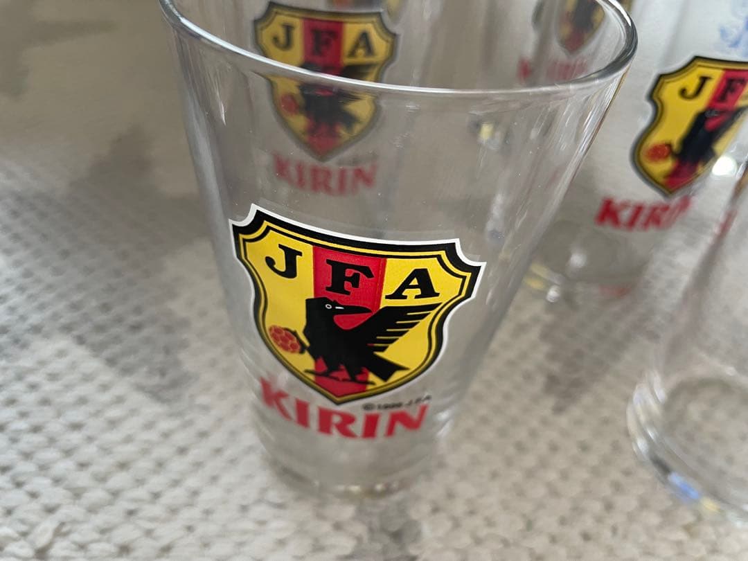 KIRIN サッカーオリジナルグラス　セット
