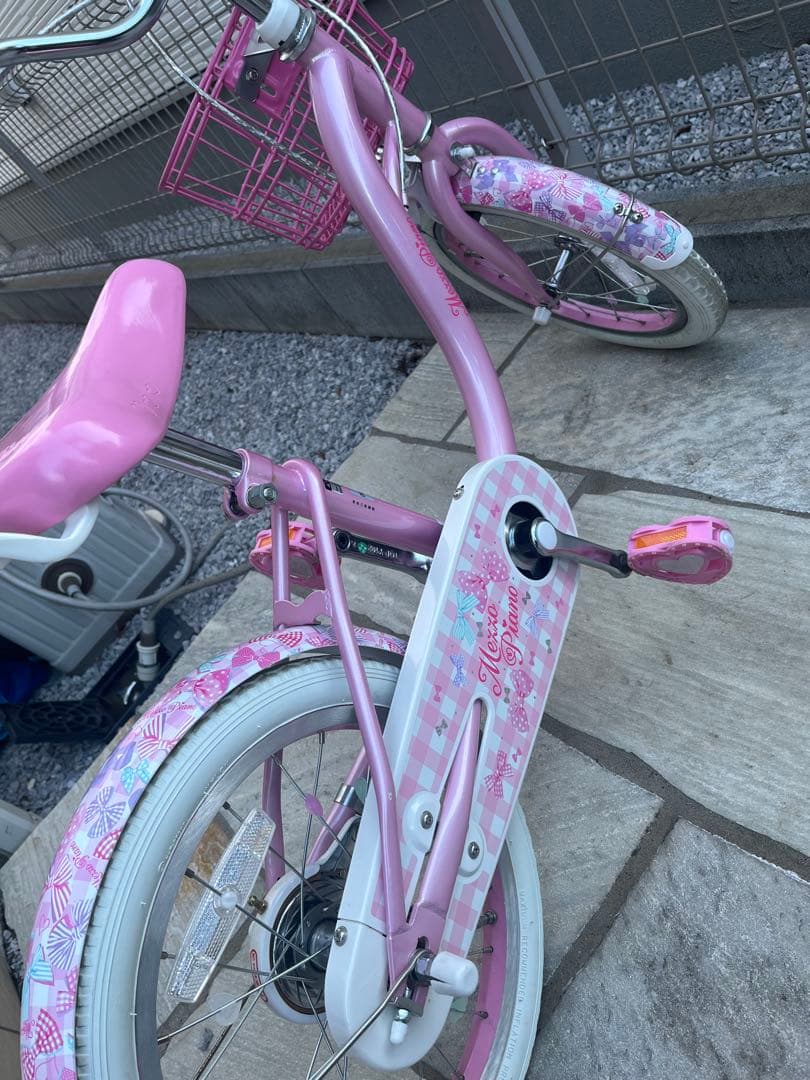 美品　メゾピアノ　幼児用自転車　16インチ