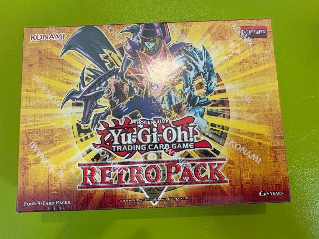 【本日限定価格】遊戯王RETRO PACK 1 & 2英語版 未開封BOX 2個
