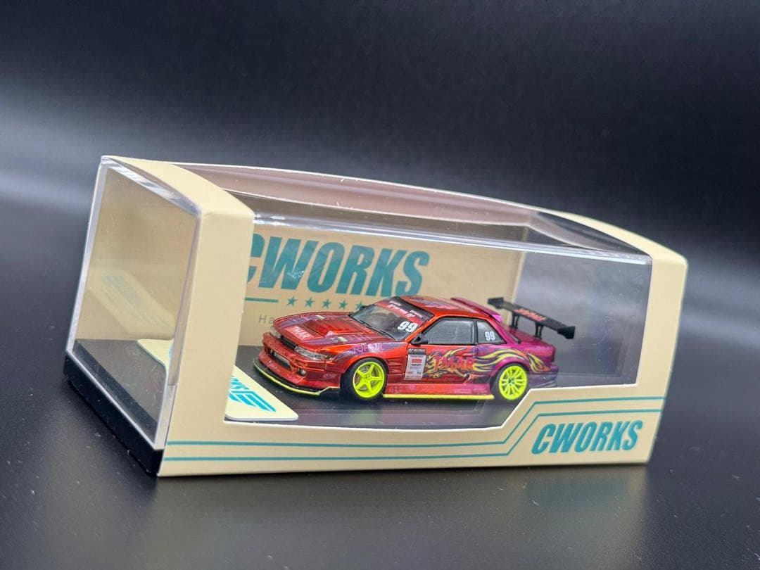 1/64 改 日産 Silvia S13 OriginLabo 中村直樹D1GP